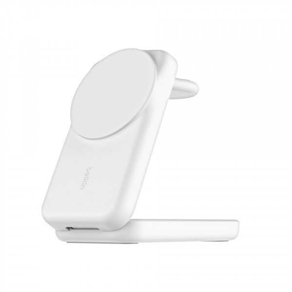 Belkin UltraCharge 25 Watt Qi2 3-in-1 Ladestation, weiss
