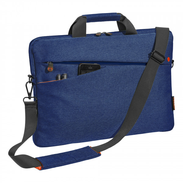 PEDEA NB-Tasche "Fashion" 17,3"/43,9cm -blau