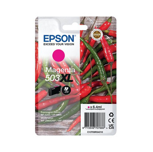 Epson Tintenpatrone 503XL Magenta (6,4ml)