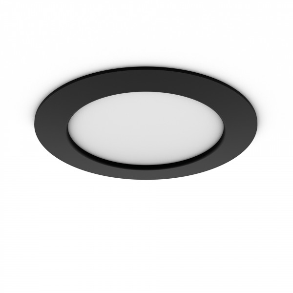 Philips Hue White & Col. Amb. Slim Recessed 170m schwarz