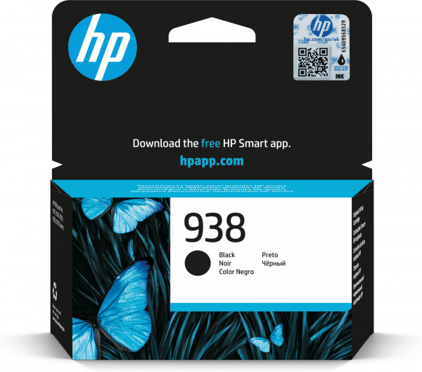 HP 938 OJ PRO Tinte black 1450 Seiten