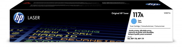 HP Toner 117A Cyan (ca. 700 Seiten)
