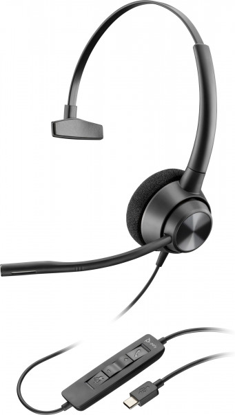 Poly Headset EncorePro 310 monaural USB-C