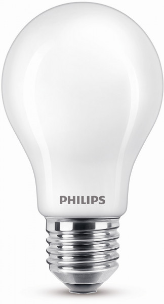 Philips LED classic Lampe 60W E27 Warmw 806lm Glas matt 1er P