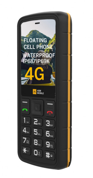 AGM by Bea-fon M9F Floating 4G Rugged (IP68/IP69K/MIL-STD-810H