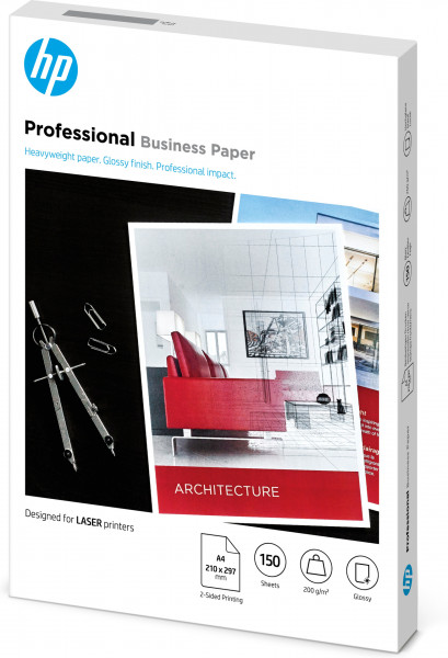 HP profession. Business Laser-Papier – A4, glänzend, 200 g/m²