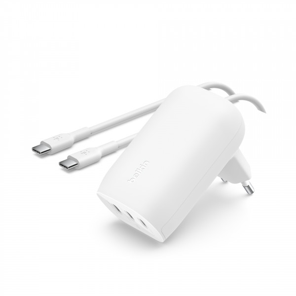 Belkin BOOST CHARGE 67W Ladegerät mit 3 USB-C, inkl. Kabel, w