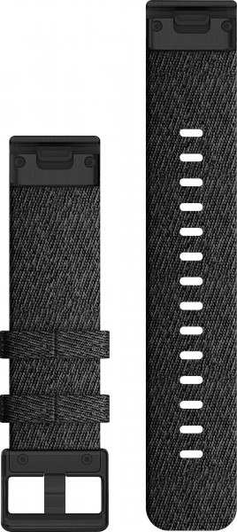 Garmin Ersatzarmband QuickFit20 Nylon Schwarz/Schiefergrau