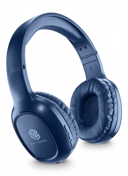 Cellularline Music & Sound Bluetooth Headphone BASIC Blue