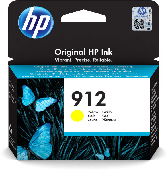 HP Tintenpatrone Nr. 912 3YL79AE Gelb (ca. 315 Seiten)