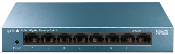 TP-Link LS108G LiteWave 8-Port Gigabit Desktop Switch