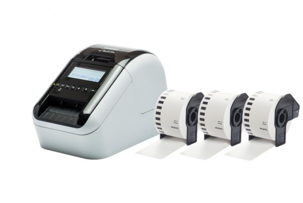 Brother QL-820NWBcVM Etikettendrucker (mit LAN/WLAN/Bluetooth)