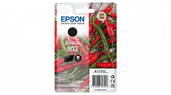 Epson Tintenpatrone 503 Schwarz (4,6ml)