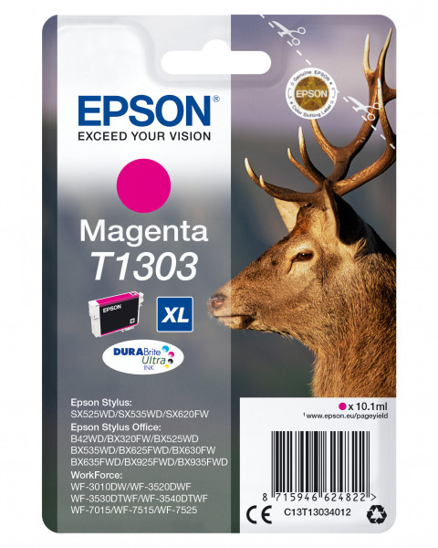 Epson Tintenpatrone T130 Magenta (10,1ml)