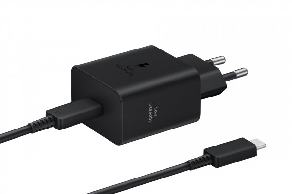 Samsung Schnellladegerät 45W Power mit 5A Kabel EP-T4511 Black