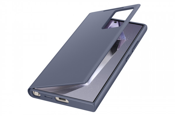 Samsung Smart View Wallet Case für Galaxy S24 Ultra, Violet