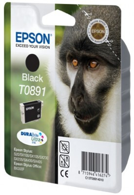 Epson Tintenpatrone T0891 Schwarz (ca. 170 Seiten)