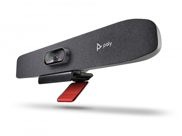 Poly Studio R30+ Audio Video Soundbar mit HP USB-C Dock G5