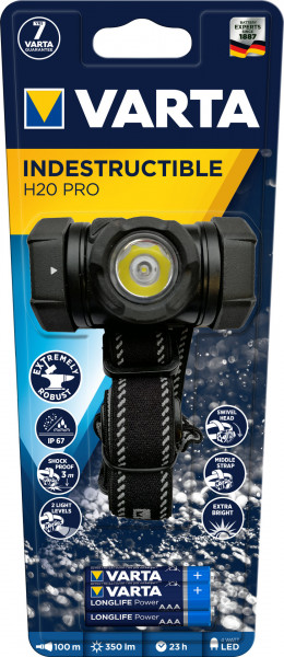 VARTA Indestructible H20 Pro 3AAA mit Batt.