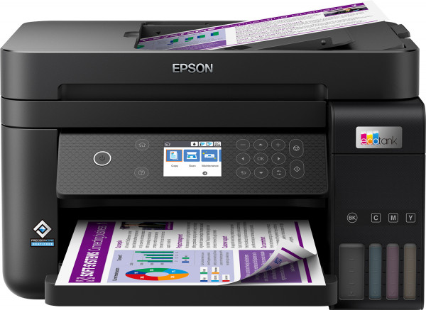 Epson EcoTank ET-3850 DIN A4, 3in1, 4 Farben, WiFi