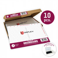 DISPLEX Schutzfolie PRO Cut Clear Hybrid UV 7"/10 Stück