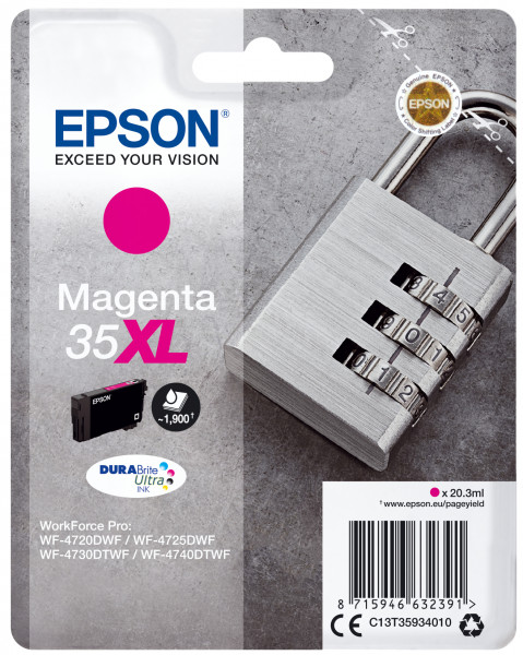 Epson Tintenpatrone 35XL Magenta (20,3ml)