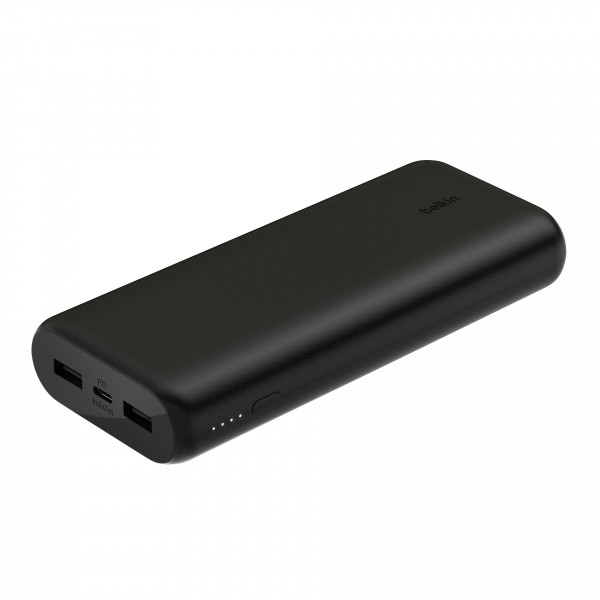 Belkin Kompakte 3-Port Powerbank 20.000 mAh inkl. USB-C Kabel