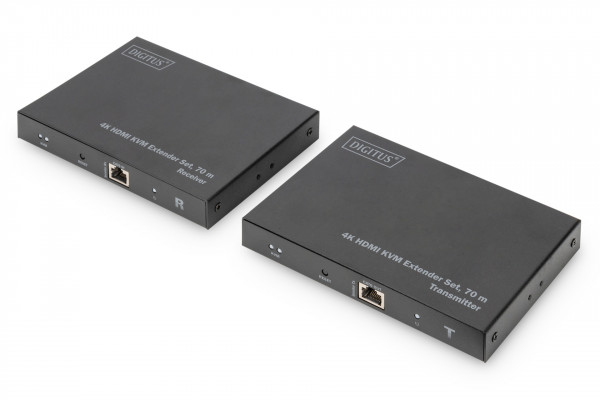 DIGITUS 4K HDMI KVM Extender Set, 70 m