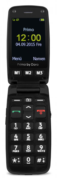 Primo 406 by Doro (schwarz-schwarz)