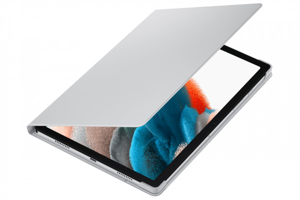 Samsung Book Cover EF-BX200 für Galaxy Tab A8, Silver