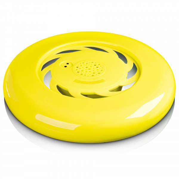 LENCO AFB-100 Frisbee mit eingebauten BT- Lautsprecher gelb