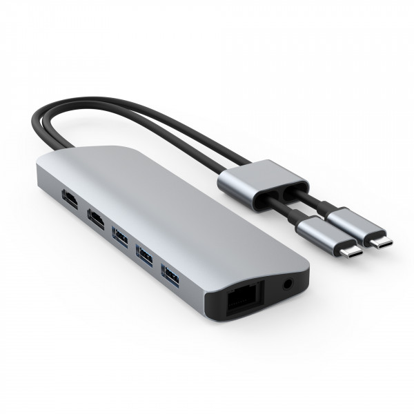 Hyper VIPER 10-in-2 USB-C Hub Silver *EOL