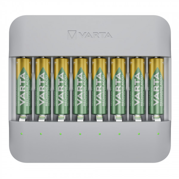 VARTA Eco Charger Multi Recycled 8x AA 56816 2100mAh