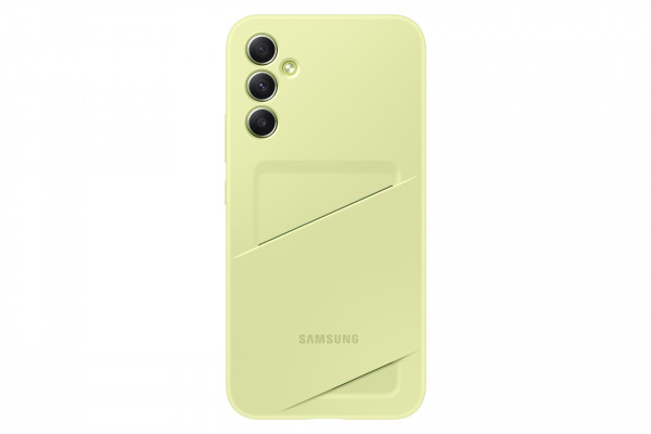 Samsung Card Slot Case für Galaxy A34 5G, Lime