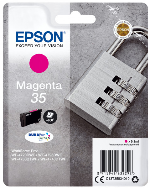 Epson Tintenpatrone 35 Magenta (9,1ml)