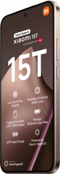 Xiaomi 15T 256GB Rose Gold Telekom