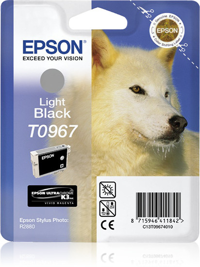 Epson Tintenpatrone T0967 Hell Schwarz (11,4ml)