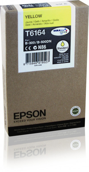 Epson Tintenpatrone T6164 Gelb (53ml)