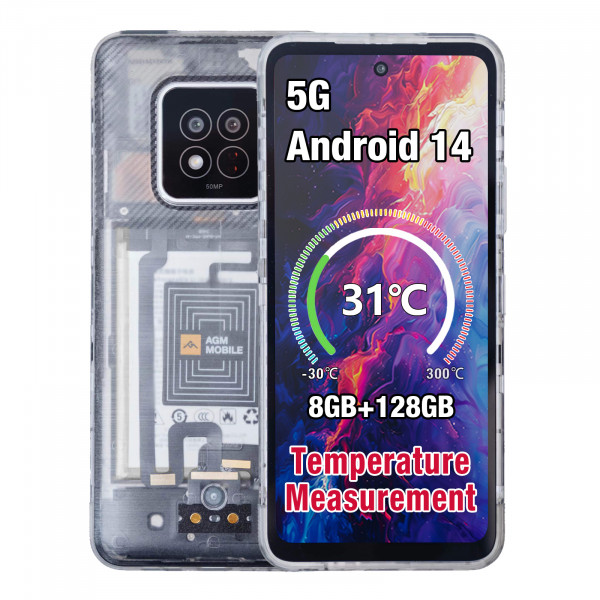 AGM by Bea-fon X6 Phantom rugged (IP68/IP69K/MIL-STD-810H)