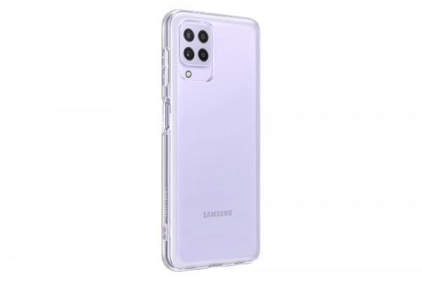 Samsung Soft Clear Cover EF-QA225 - Galaxy A22 LTE Transparent
