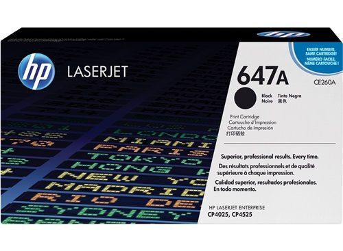 HP Toner 647A CE260A Schwarz (ca. 8500 Seiten)