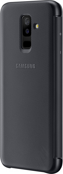 Samsung Galaxy A6+ - Wallet Cover EF-WA605, Black