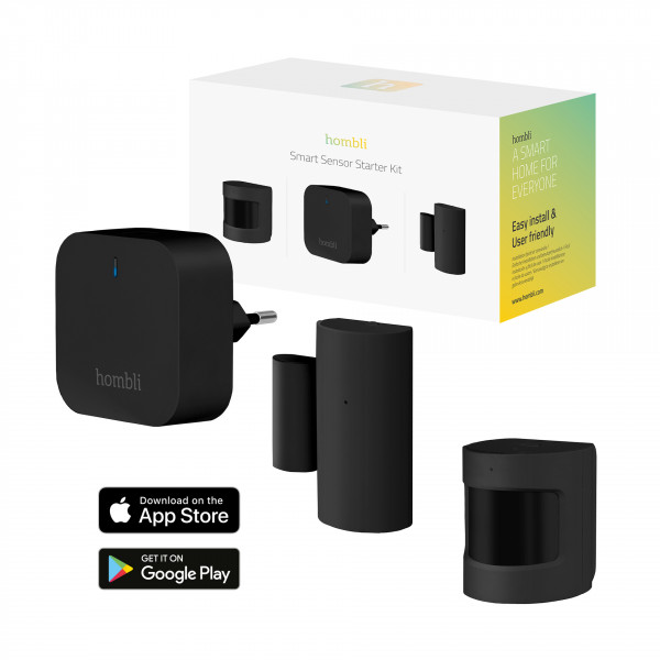 Hombli Smart Sensor Starter Set schwarz