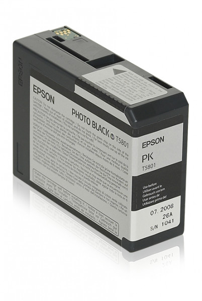 Epson Tintenpatrone T5801 Schwarz (80 ml)