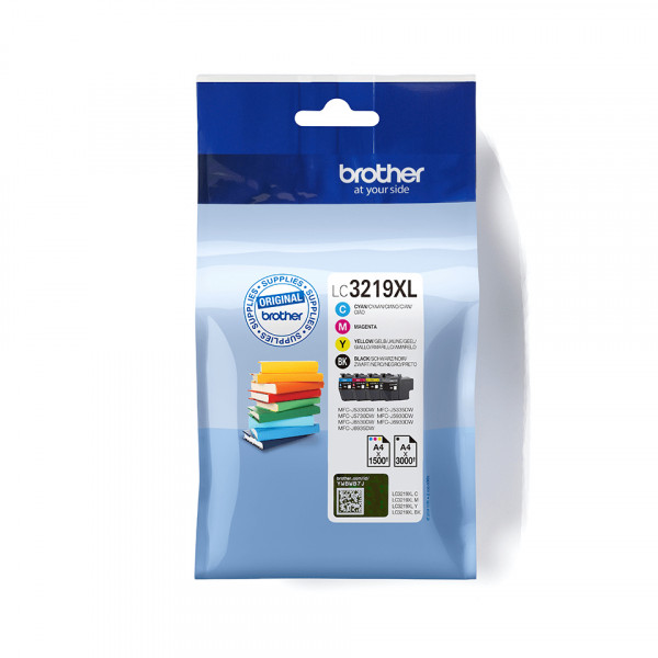 Brother Tintenpatronen LC-3219XL Multipack (je 1x BK/M/C/Y)