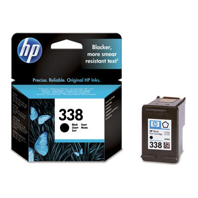 HP Tintenpatrone Nr. 338 C8765EE Schwarz (ca. 450 Seiten)