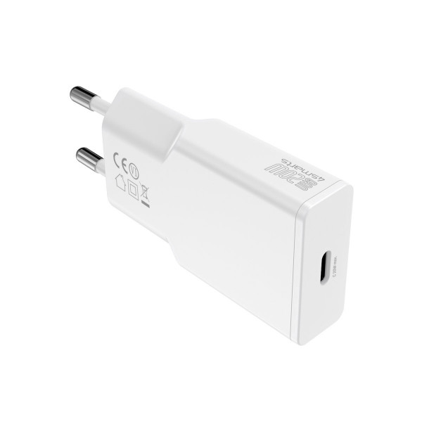 4smarts Netzladegerät PDPlug Slim 20W GaN 1C, weiß