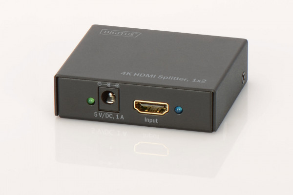 DIGITUS 4K HDMI Splitter 1x2, unterstützt 4K2K,3D Video Format