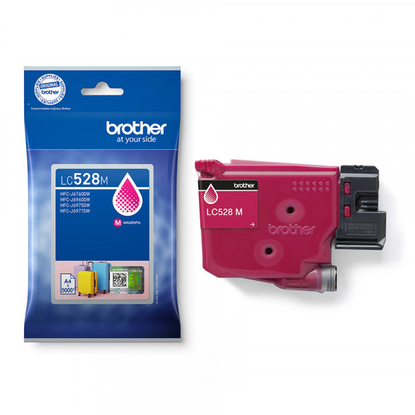 Brother Tintenpatrone LC-528M Magenta (ca. 5000 Seiten)