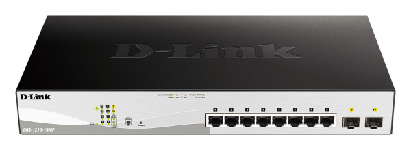 D-Link DGS-1210-10MP 10-Port Layer2 PoE+ Smart Managed Gigabit